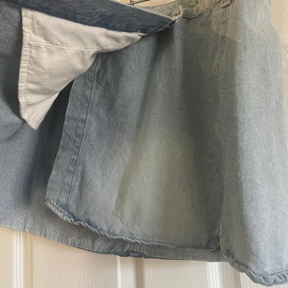 DL1961 Andi Wrap Mini Skirt Sz 30 - Picture 11 of 16